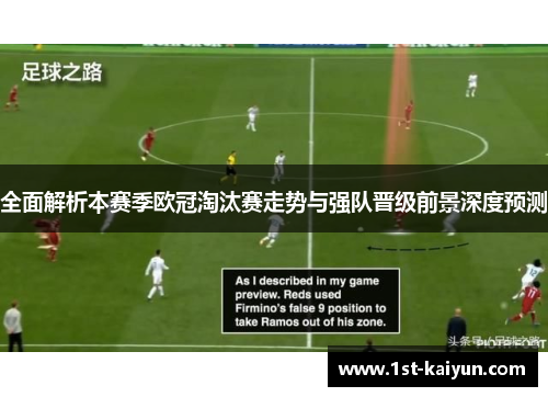 全面解析本赛季欧冠淘汰赛走势与强队晋级前景深度预测